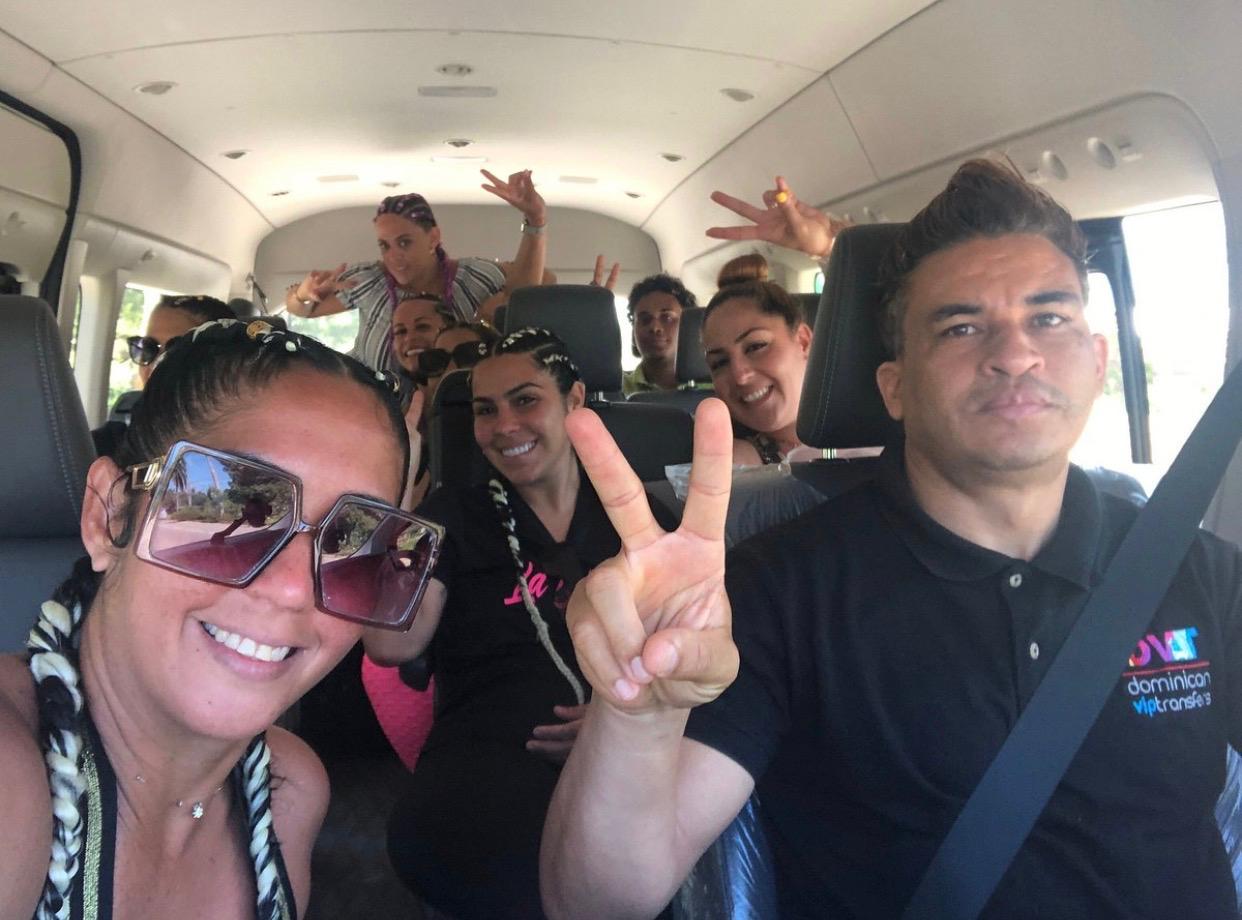Group transfer van in Puerto Plata